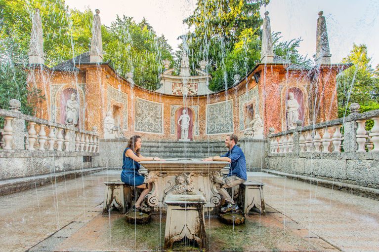 Wasserspiele Hellbrunn - Ausflugsziel im Salzburger Land